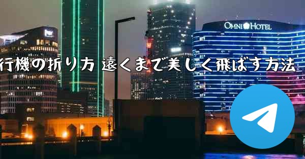 紙飛行機の折り方 遠くまで美しく飛ばす方法