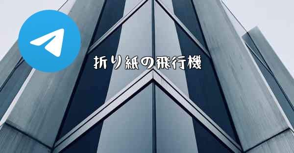 折り紙の飛行機