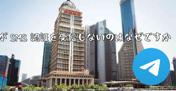 紙飛行機が SMS 認証を受信しないのはなぜですか