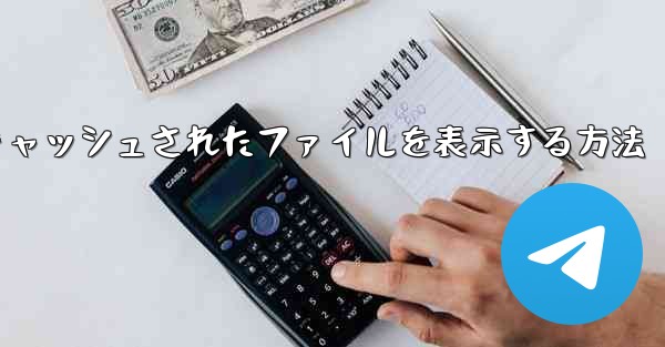 紙飛行機でキャッシュされたファイルを表示する方法