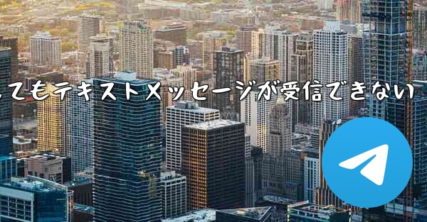 紙飛行機の番号を入力してもテキストメッセージが受信できない