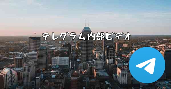 テレグラム内部ビデオ