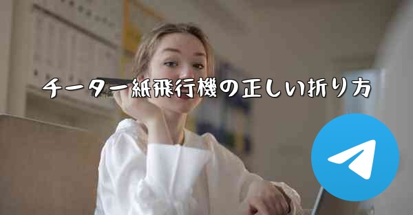 チーター紙飛行機の正しい折り方