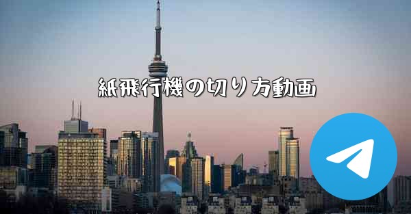 紙飛行機の切り方動画