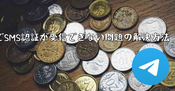 紙飛行機でSMS認証が受信できない問題の解決方法