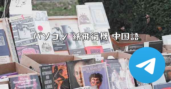 パソコン 紙飛行機 中国語