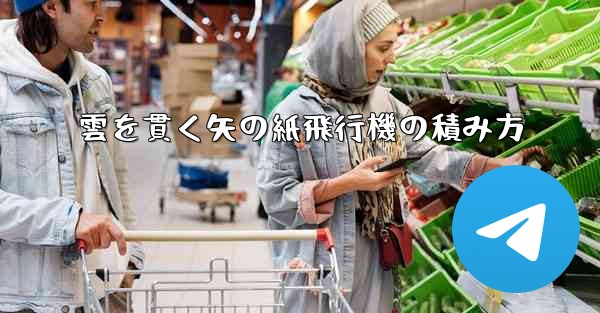 雲を貫く矢の紙飛行機の積み方