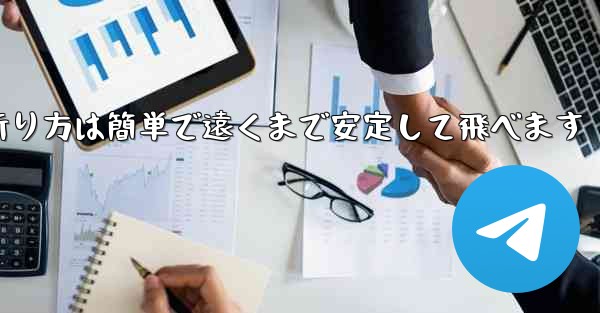 紙飛行機の折り方は簡単で遠くまで安定して飛べます