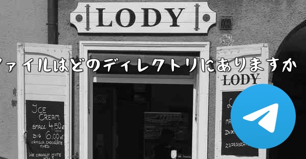 紙飛行機ファイルはどのディレクトリにありますか