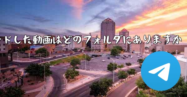 ブラウザでダウンロードした動画はどのフォルダにありますか