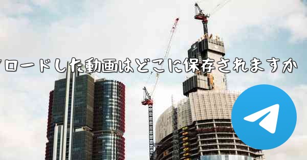 iPadアプリでダウンロードした動画はどこに保存されますか